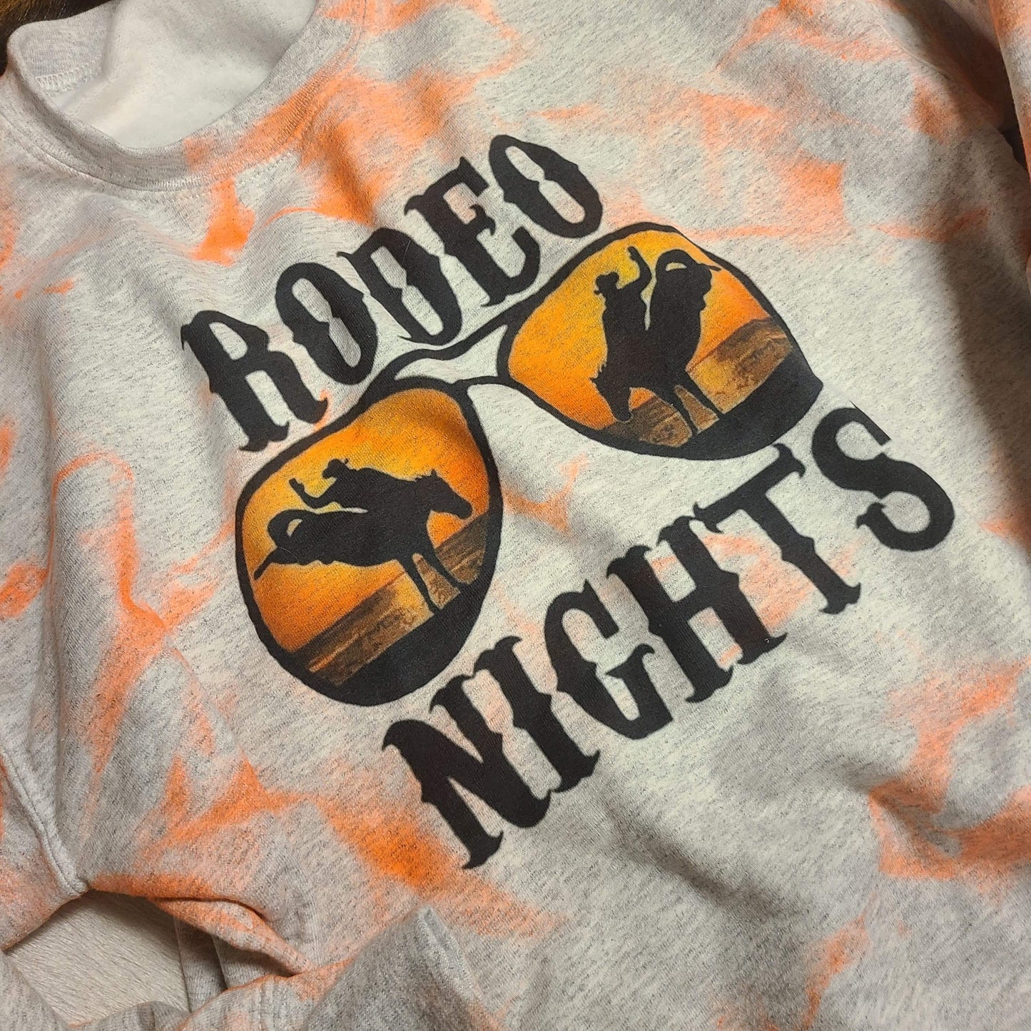 Rodeo Nights Dyed Sweatshirt