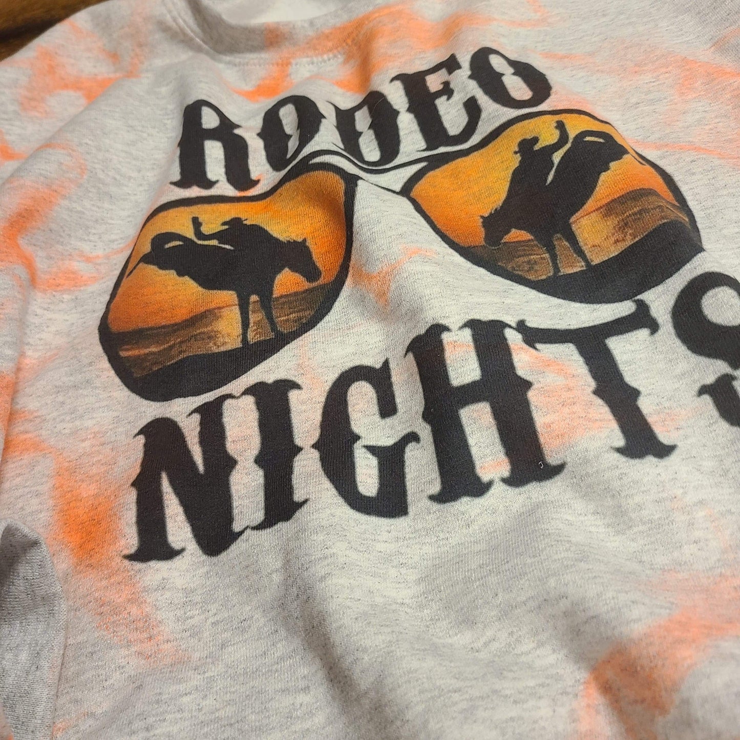 Rodeo Nights Dyed Sweatshirt