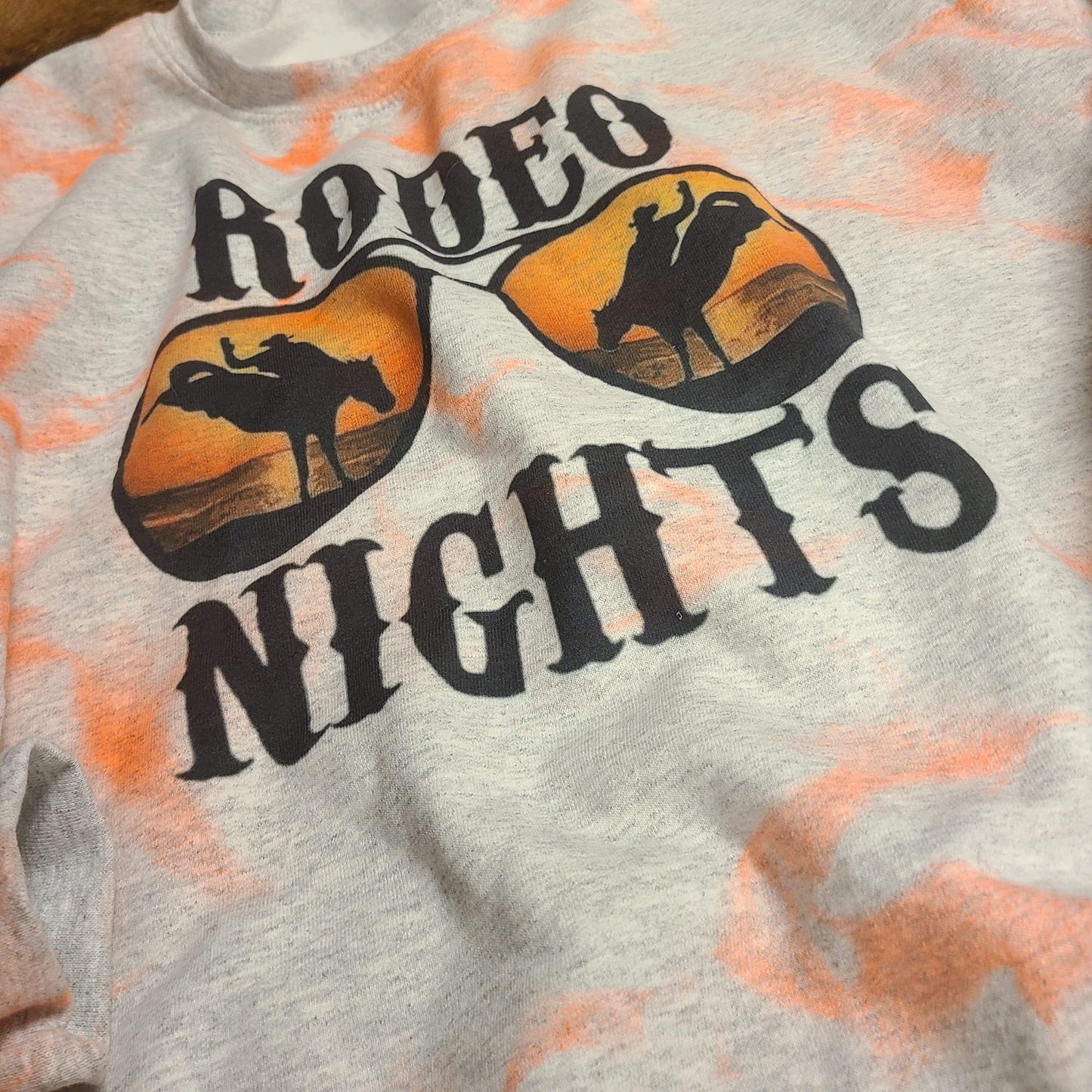 Rodeo Nights Dyed Sweatshirt