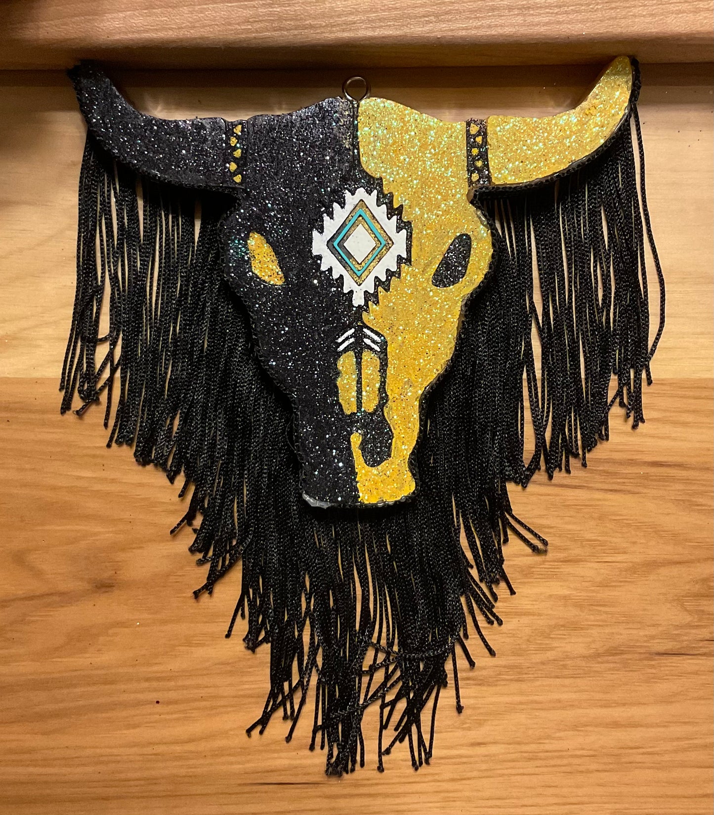 Longhorn Skull Freshie