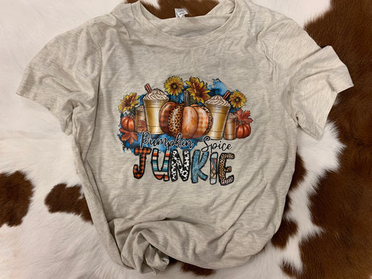 Pumpkin Spice Junkie Tee